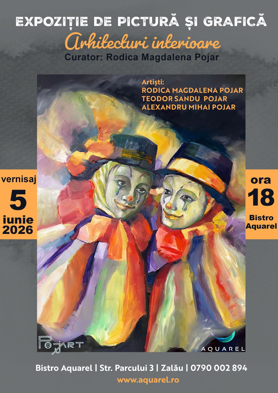 Expoziție de pictură și grafică – „Arhitecturi interioare”